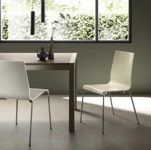 Sedia Kuadra 1151 di Scavolini