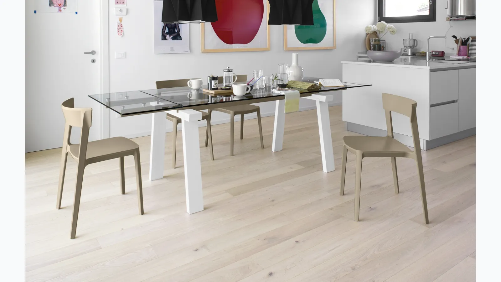 Tavolo allungabile Levante di Calligaris